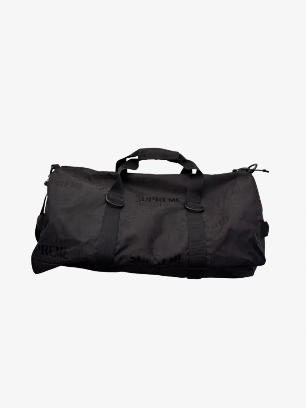 Supreme SS19 Black Duffle Bag